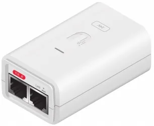 Adaptador UBIQUITI POE-24-7W-G-WH - 24 V, 1000 Mbit/s, 100 - 240
