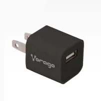 Cargador de pared VORAGO AU-105 - Interior, Corriente alterna, Negro, 5 V AU-105/N