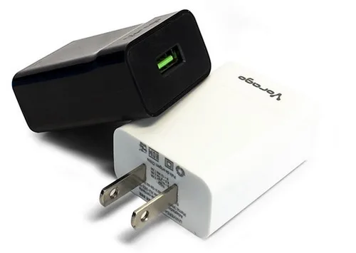 Cargador VORAGO AU-302-WH - Blanco, Fast Charge 2.4A Color blanco