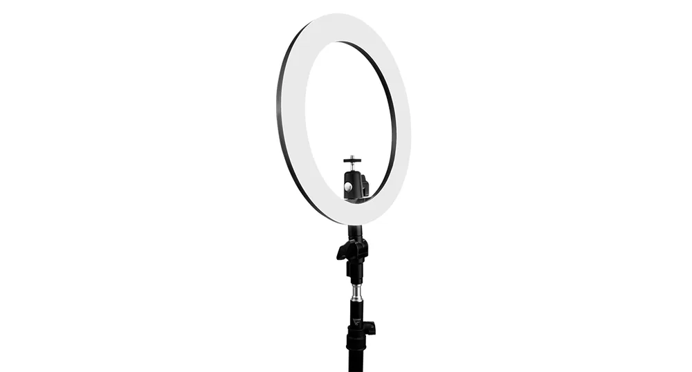 Aro de Luz Game Factor LRG300 - 30CM, Streaming, Cálido Y Frio, Ajustable, Usb 18 W