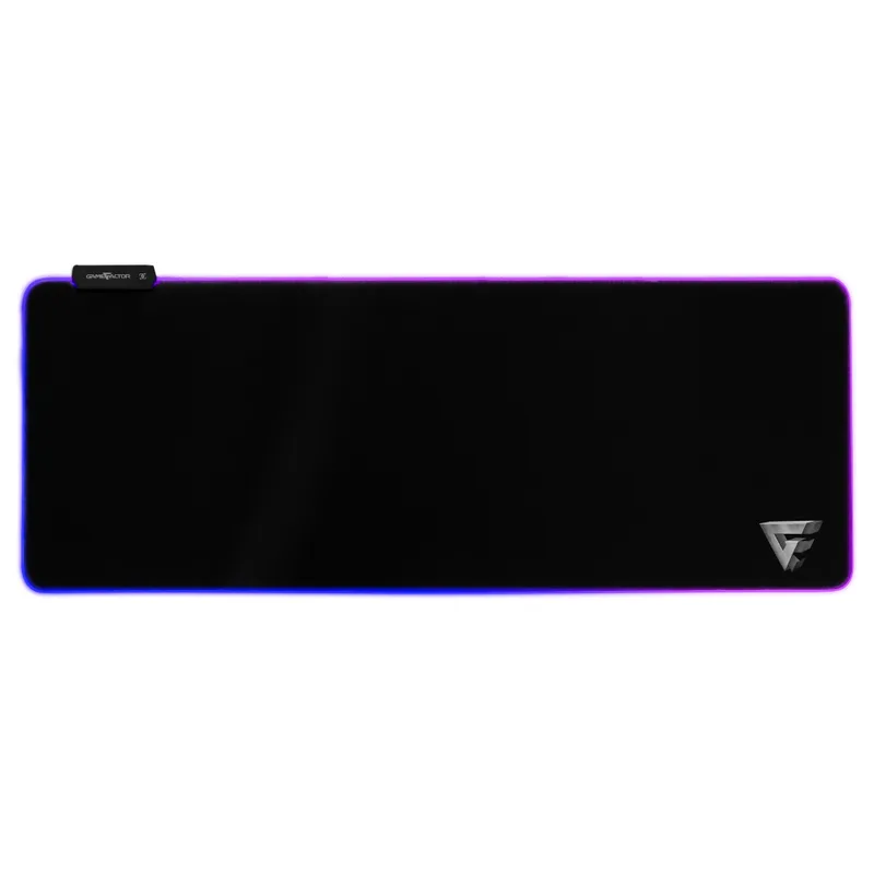 Mousepad Game Factor MPG500 RGB XL - Speedcontrol, Negro
