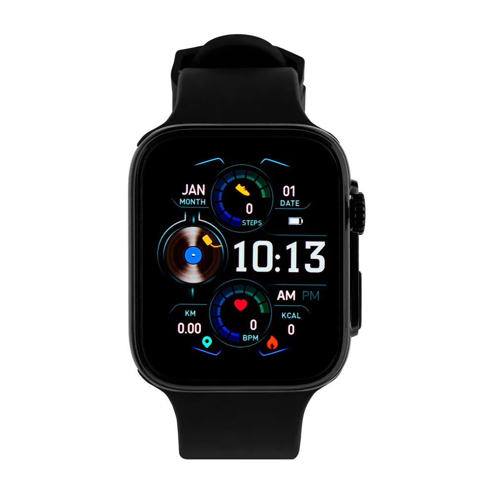 Smartwatch Vorago SW-500 Cuadrado IP67 BT 5.1 Amoled 1.78" Llamadas 2 Extensibles Negro