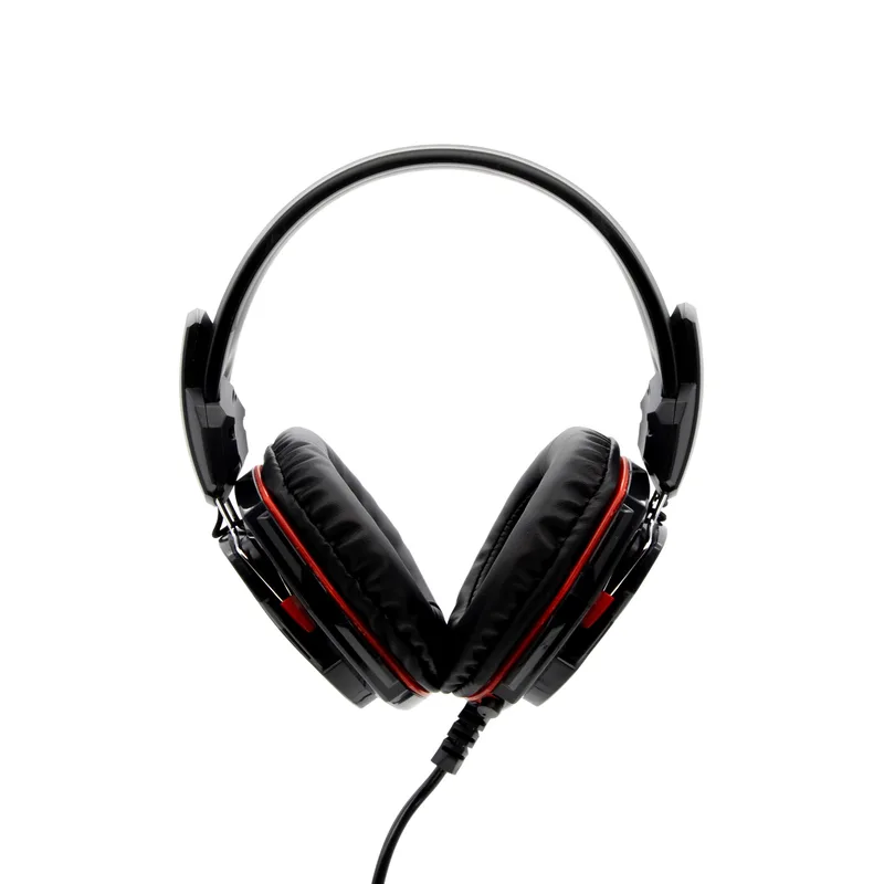 Yeyian Diadema Headset Tempest Serie 2000 - Almohadillas Comodas, 3.5MM, con Usb Y Adaptador de Cable Compacto Compatible con Consolas, Mod. YH2000