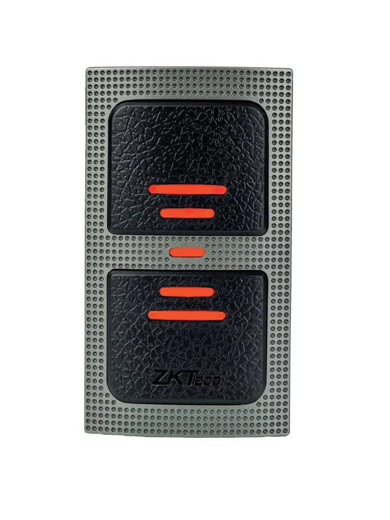 ZKTECO KR500 - Lector Esclavo de Tarjetas ID 125 Khz/ IP65/ Wiegand 26/ LED Indicador de Estado ZK TECO KR500E