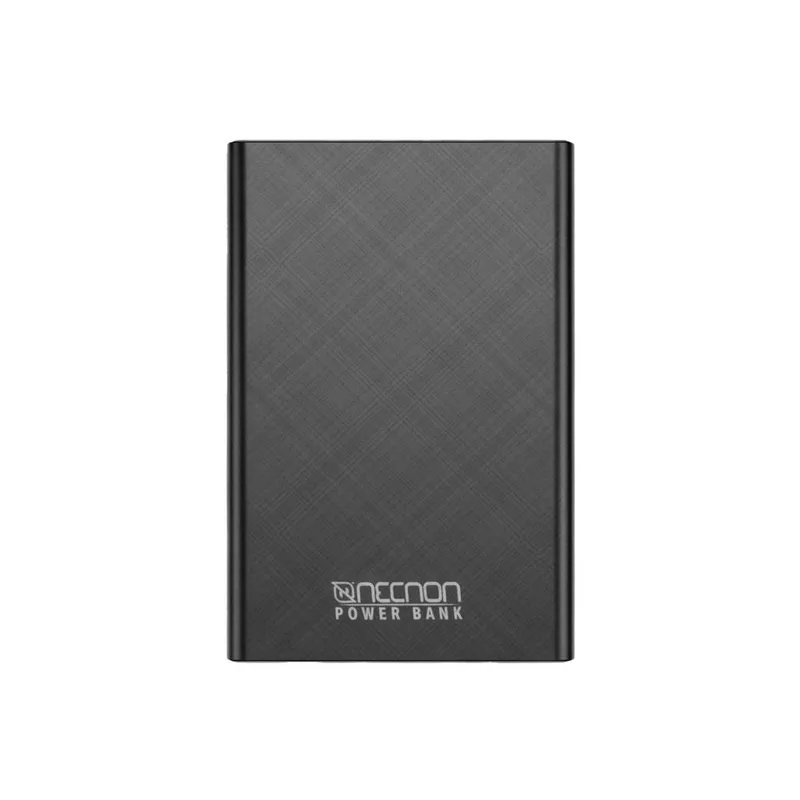 Power Bank NPW-05TC Necnon 5000mAh entrada y salida doble USB 5V/2.1 y tipo C 5V/2.1A. 1 A 2 CARGAS indicador de carga con luz LED - bateria de 5, BAT