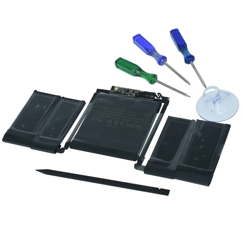 Bateria para computadora Apple MacBook Pro 13 Thunderbolt Ports color negro marca OVALTECH OTA1819 -11.41V - 4320mAh 49.29Wh