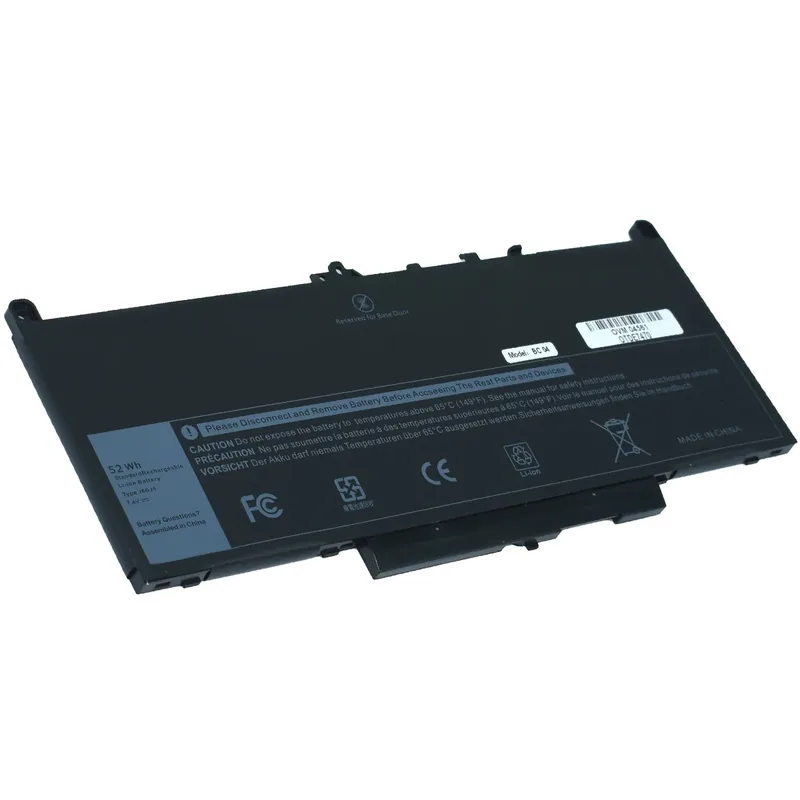 Bateria para Laptop OTDE7470 OVALTECH Li-ion para de Dell Latitude 4 Celdas para DELL LATITUDE E7270 E7470 - J60J5 en color Negro marca Ovaltech