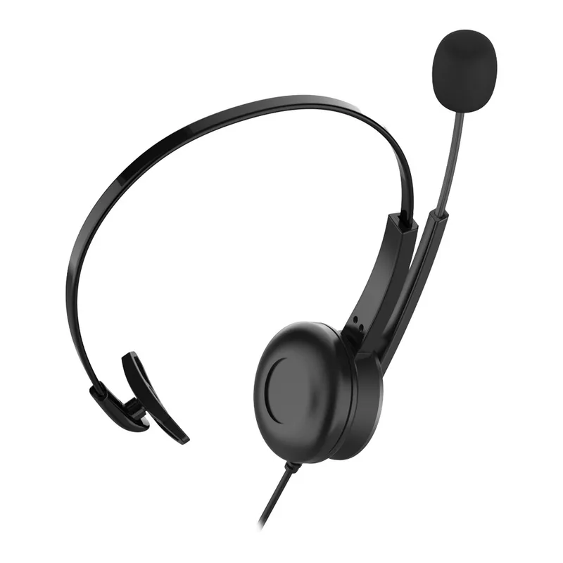 Audífono USB con Micrófono Flexible On Ear Centric Pro HP620 Elite Series ACTECK Negro AC-935326