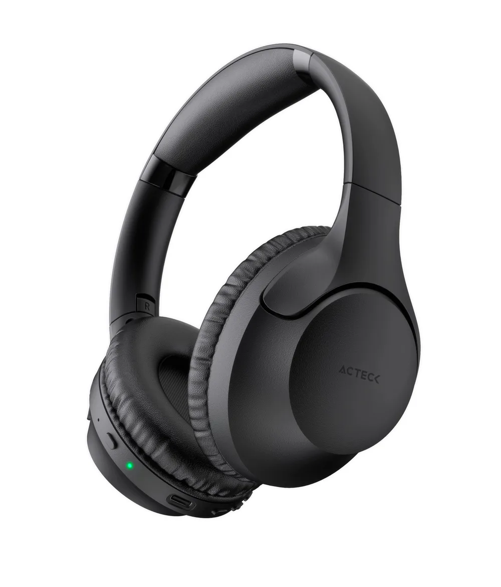 Audífonos Inalámbricos Bluetooth Over Ear Zyon Pro HP645 Elite Series ACTECK Negro AC-935357