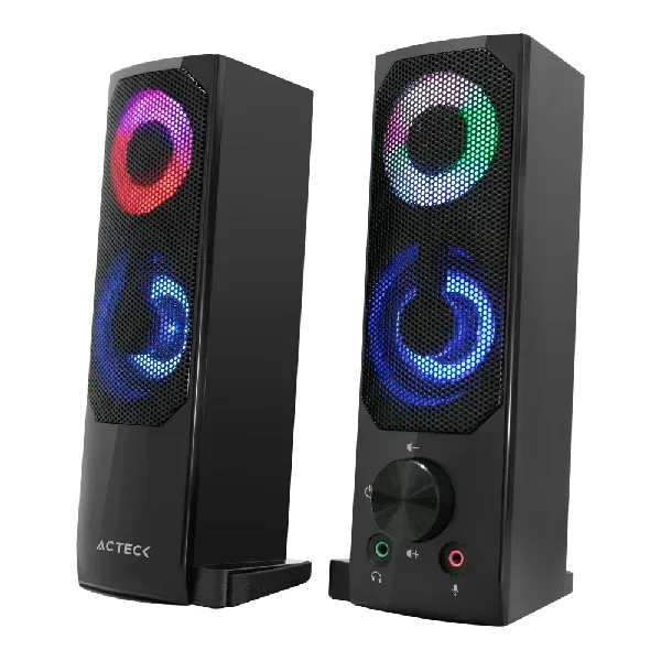 Bocinas Alámbricas 3.5 mm Elant Brick AS450 Advanced Serie ACTECK 6 W AC-935258