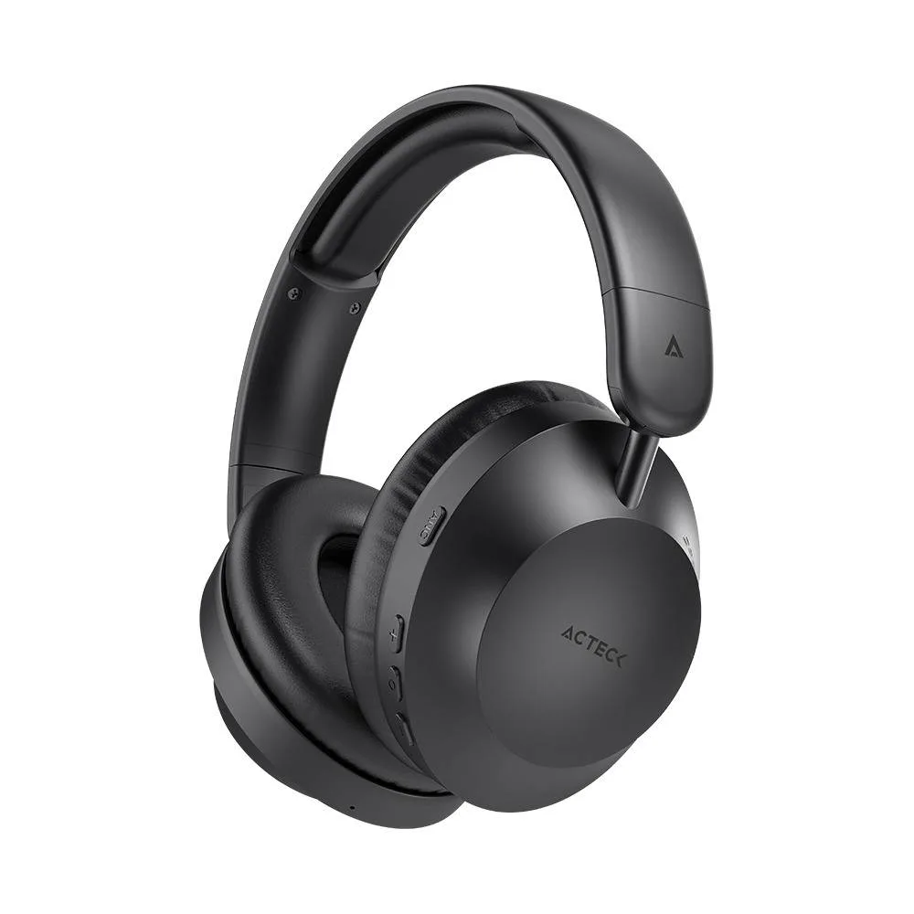 Audífonos Inalámbricos Bluetooth Triton Pro HP636 Acteck Advanced Series Cancelación de ruido Negro AC-940924