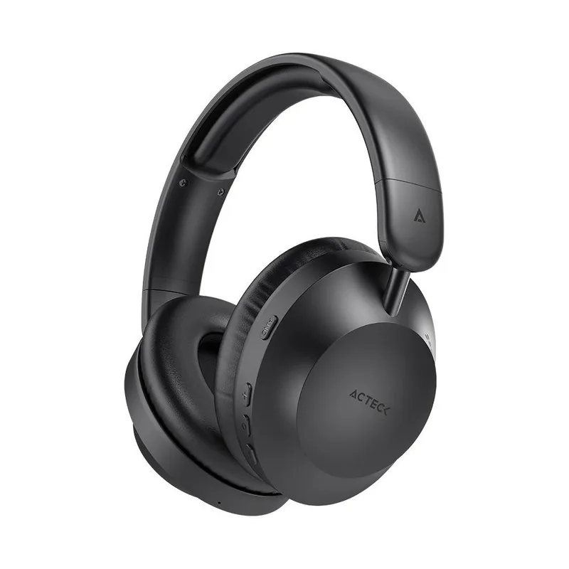 Audífonos Inalámbricos Bluetooth Triton Pro HP636 Acteck Advanced Series Cancelación de ruido Negro AC-940924