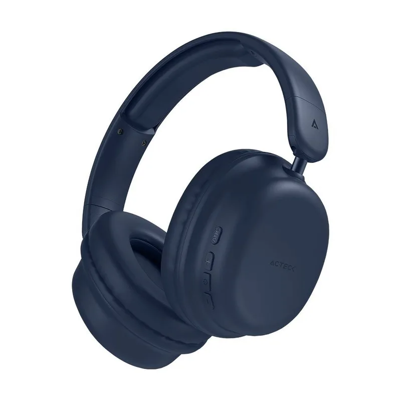 Audífonos Inalámbricos Bluetooth Honour 2 Plus HP626 Acteck Advanced Series Cancelación de ruido Azul AC-940962