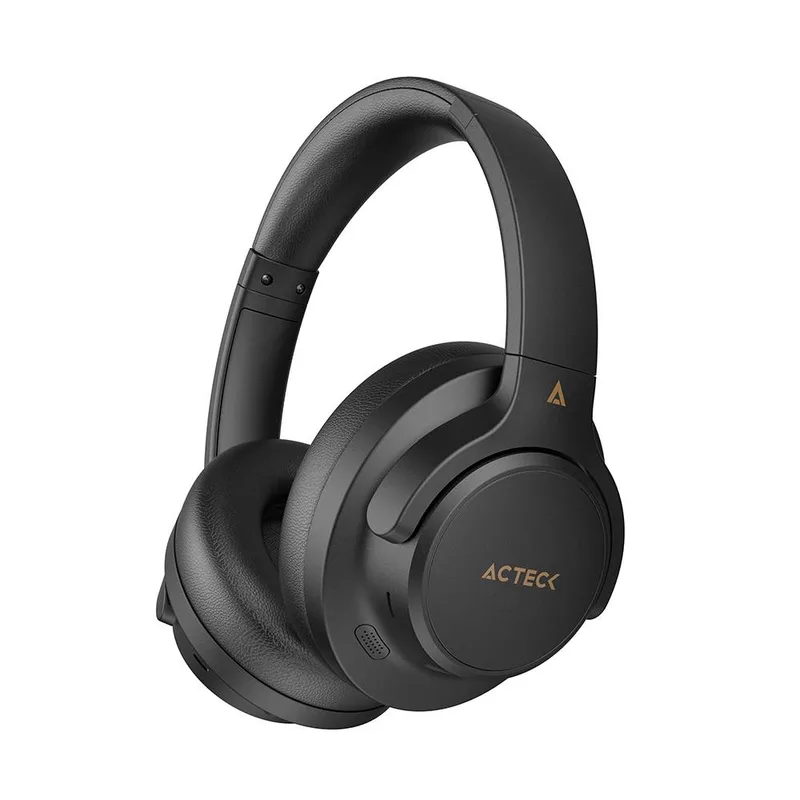 Audífonos Inalámbricos Bluetooth Hype Epic HP750 Acteck Elite Series Cancelación de ruido activo hibrido - Duración de batería hasta 75h Negro