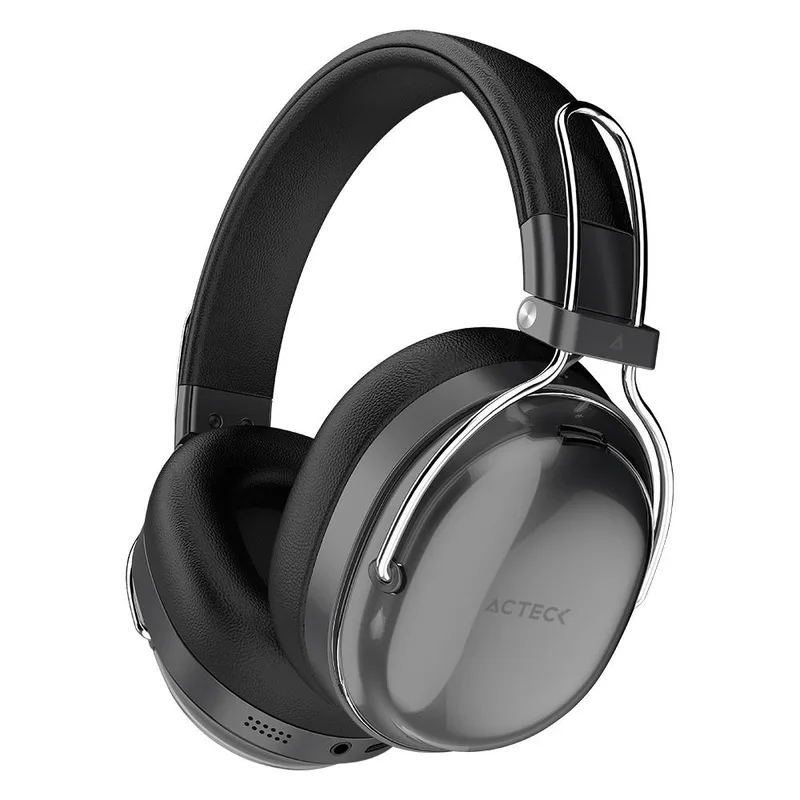 Audífonos Inalámbricos Bluetooth Luxe Pure HP730 Acteck Elite Series Cancelación de ruido activo hibrido - Color Negro. AC-940870