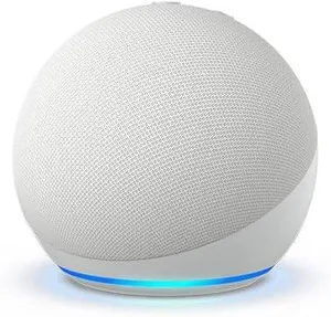 Amazon Echo Dot 5th Gen con asistente virtual Alexa AMZ-B09B94RL1R glacier white Blanco