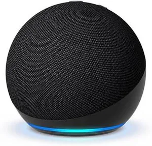 Amazon Echo Dot 5th Gen con asistente virtual Alexa B09B8V1LZ3 Charcoal Negro