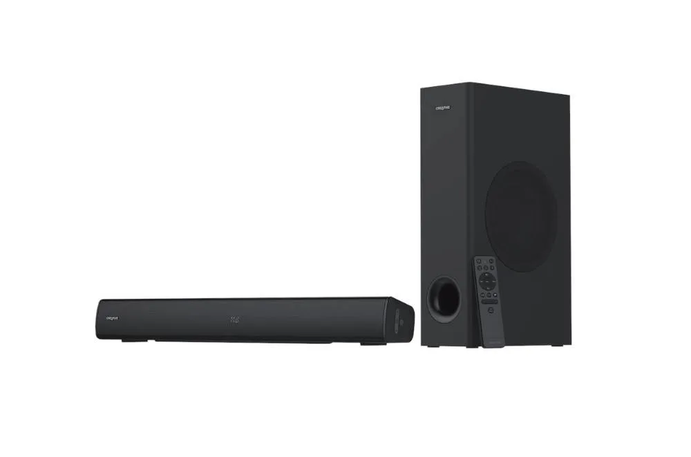 Barra de Sonido Creative Stage V2 (51MF8375AA000) - 2.1 Bluetooth, 80w CREATIVE LABS Negro