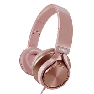 Audífonos Manos Libres On EAR MobiFree MB-02011 METALIC Rosa