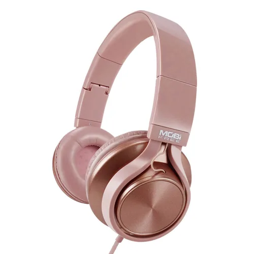 Audífonos Manos Libres On EAR MobiFree MB-02011 METALIC Rosa