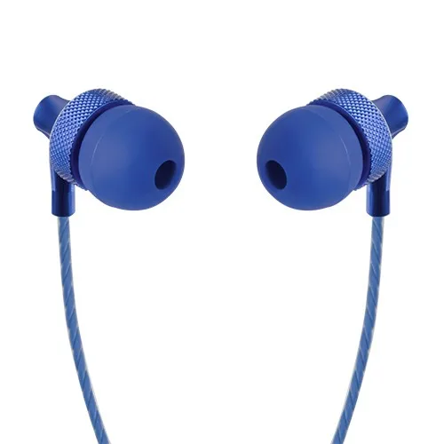 Audífonos Alámbricos In-Ear con Micrófono Incluido Stretto Color Azul | PERFECT CHOICE PC-116615