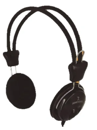 Audifonos Alámbricos Ajustables para Streaming con Microfono | PERFECT CHOICE Negro PC-113171
