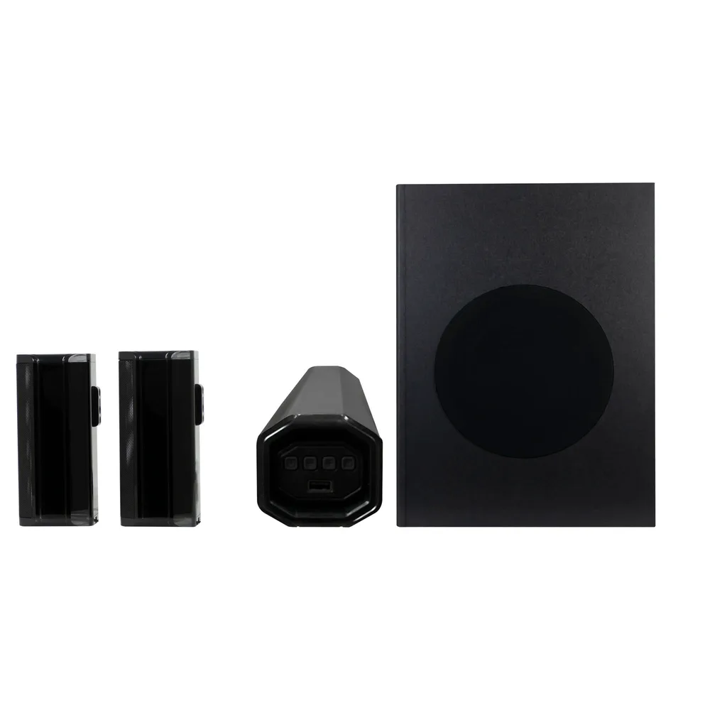 PC-113188 Teatro en Casa con Subwoofer Integrado 5.1 Canales Audio Alta Calidad | PERFECT CHOICE 160 W