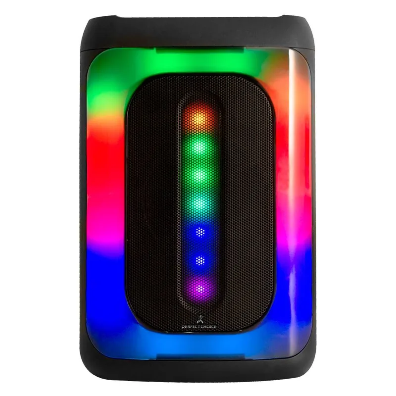 Bocina Bluetooth Inalámbrica Portátil Luz RGB Mini Festa | PERFECT CHOICE 10 W PC-113225