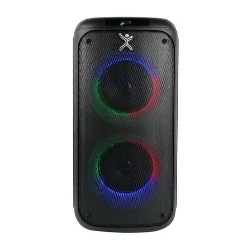 PC-112716 Mini Bafle Dual 5 pulgadas Función TWS Luz RGB y Micrófono Miniglow | PERFECT CHOICE 30 W