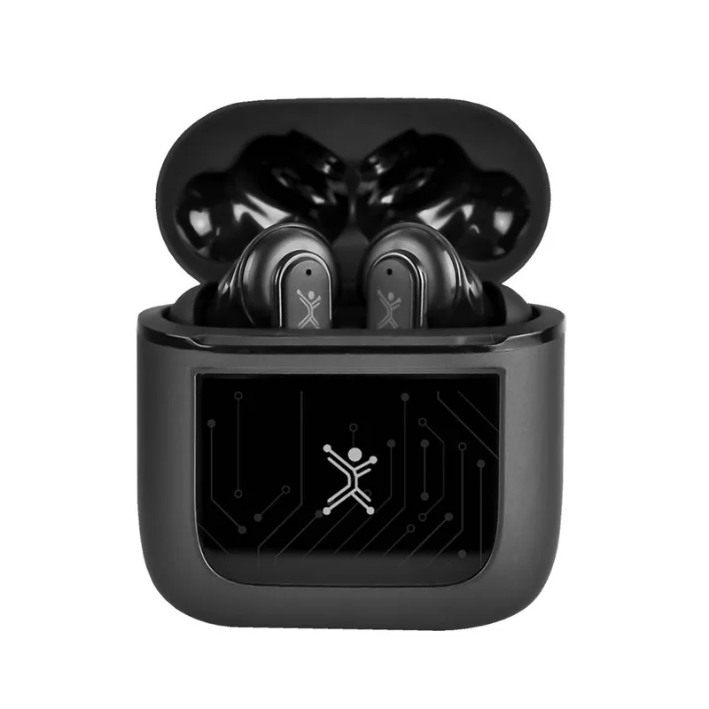 Audífonos Inalámbricos Pantalla Táctil Alta Potencia Sonor | PERFECT CHOICE Negro PC-117179