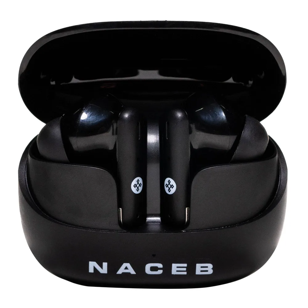 Naceb Audifonos In-Ear Bluetooth Tws Anc+Enc Na-0322 Naceb Technology Negro