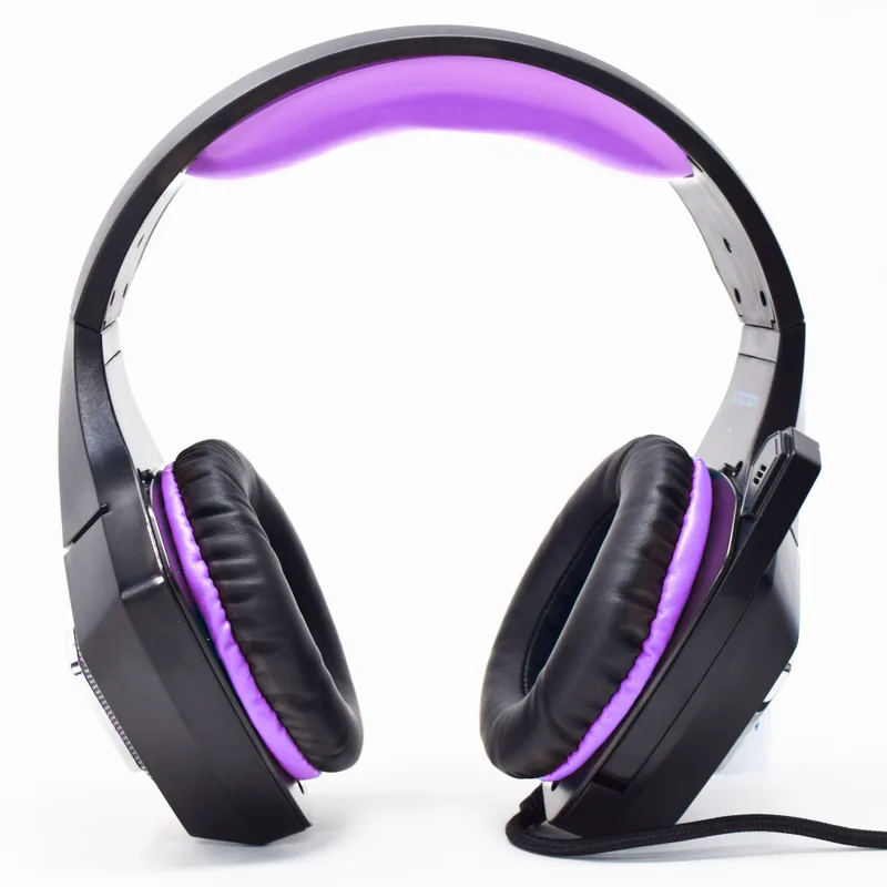 Headset Gaming Over-ear NBHG Dragon Led Alambrico Diadema Flexible con Vibracion Microfono 3.5MM Usb PC Consolas Celular C/adaptador Fucsia NECNON