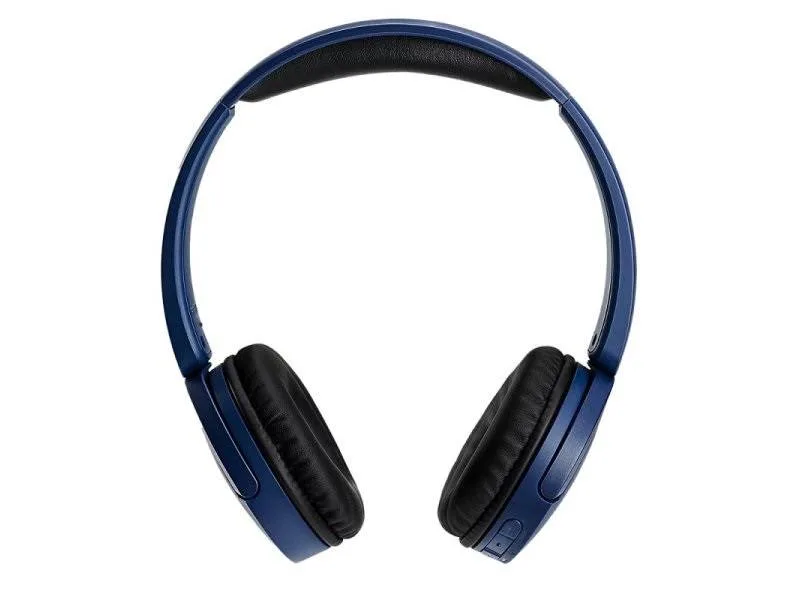 PANASONIC diadema Bluetooth - hasta 72 horas de uso continuo con MIC cancelacion de ruido, Azul RB-HF630BE-A