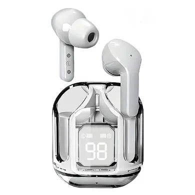 Audifono Bluetooth TWS V5.3 - Modelo Max, Earbuds, In-ear, Led Digital, Control Táctil, Universal, Blanco, 6005859 BROBOTIX