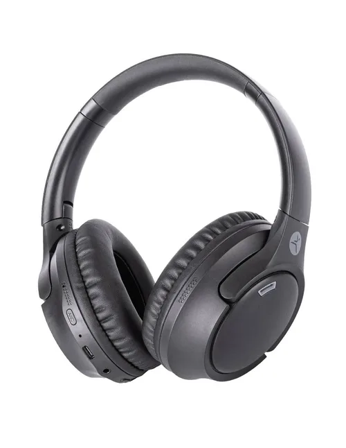Audifonos DJ Anc Conexión BT V5.3 Tiempo de Carga 1.5 a 2 HRS Duración de Espera Aprox 200 HRS Tiempo de Uso Aprox 21 HRS TECHZONE Negro TZDJ02