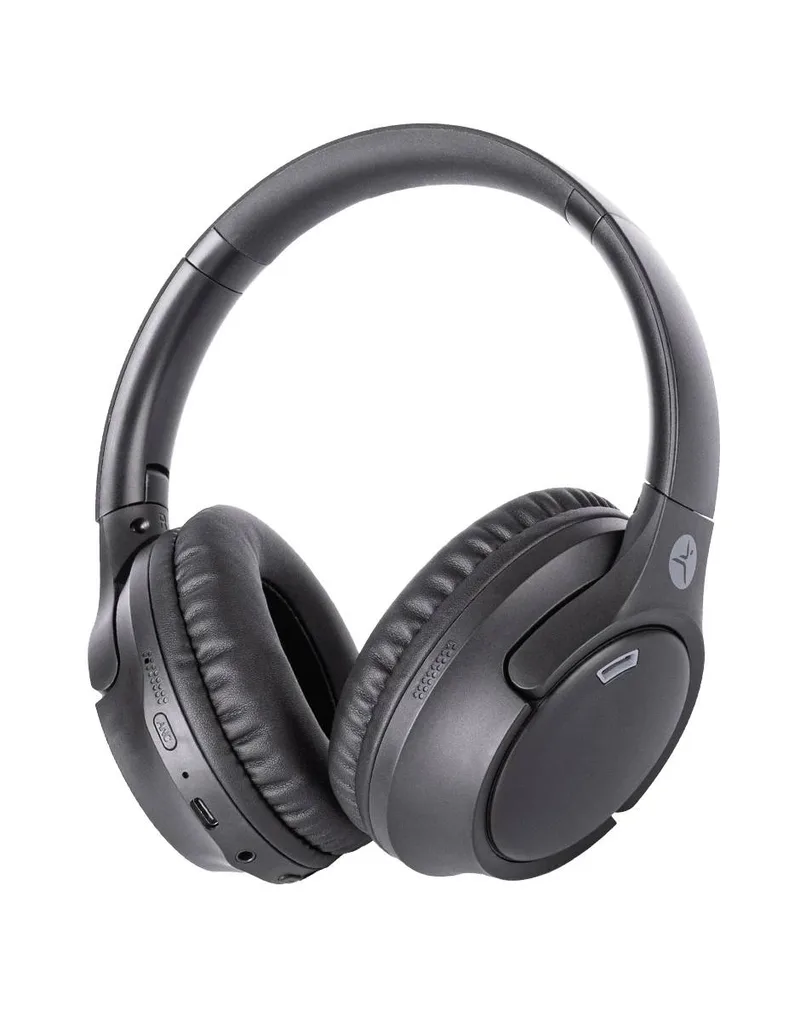 Audifonos DJ Anc Conexión BT V5.3 Tiempo de Carga 1.5 a 2 HRS Duración de Espera Aprox 200 HRS Tiempo de Uso Aprox 21 HRS TECHZONE Negro TZDJ02