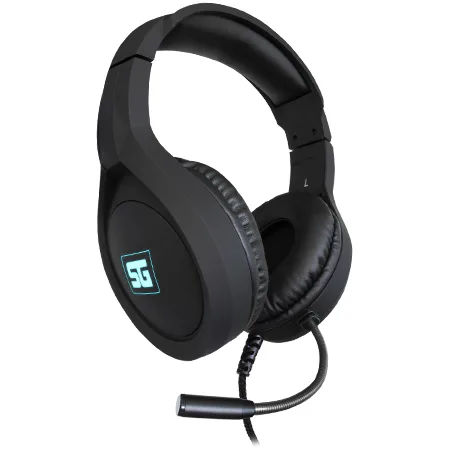 DIADEMA GAMER VORAGO START THE GAME HS-501 3.5mm - RGB, 40mm Negro