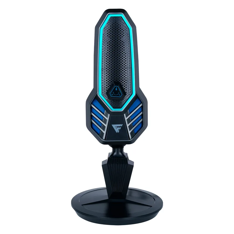 Microfono Profesional Game Factor Usb MCG800 RGB C/brazo