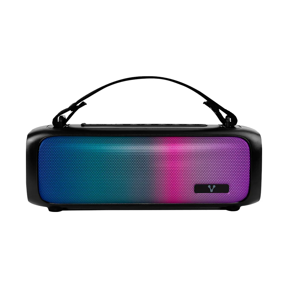 Bocina Vorago BSP-260 Bluetooth / Usb / 3.5MM / Luz RGB / TWS / 16W RMS con Hasta 7 HRS Autonomia 16 W