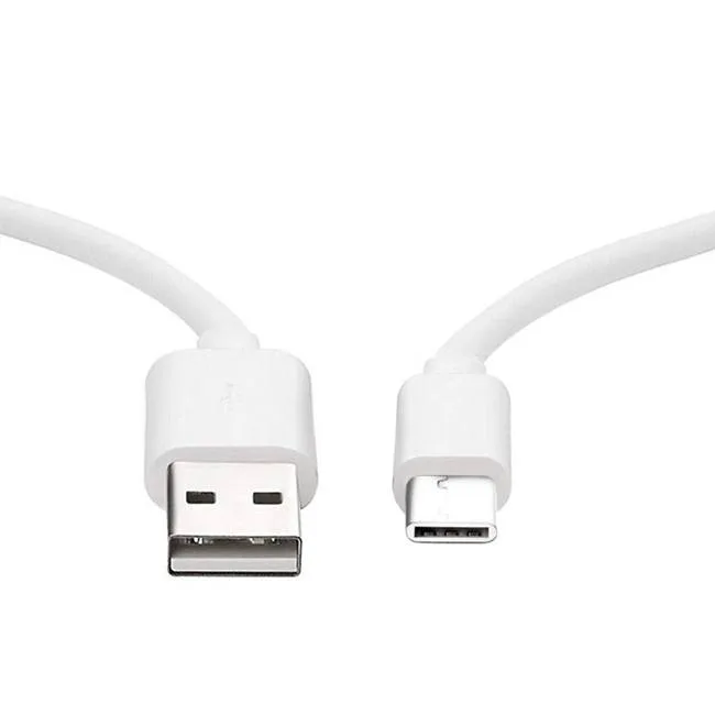Cable USB A a TIPO C - color blanco. 1 metro de largo. Alta resistencia de materiales y carga rápida DB-G-USBCB DBUGG