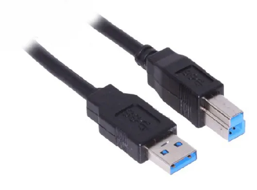 CABLE USB BROBOTIX V3.0 A-B 1.8MTS - USB 3.0, USB 3.0, Macho/Macho, 1, 8 m, Negro 360806