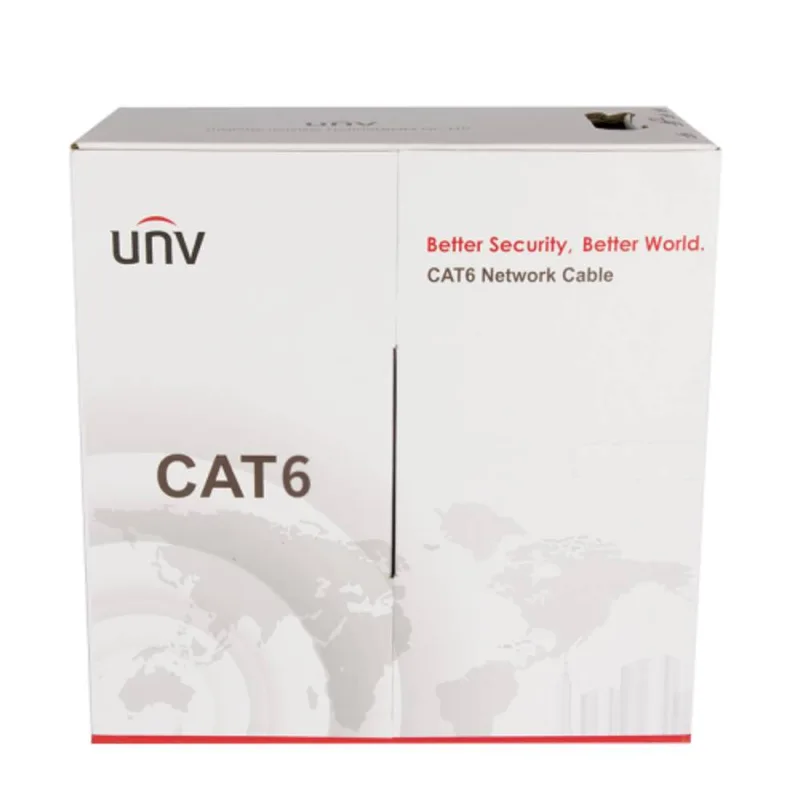 Cableado UTP UNIARCH CAB-LC3100A-IN - 305 m, Cat6, Gris, Cableado por UTP, Interior