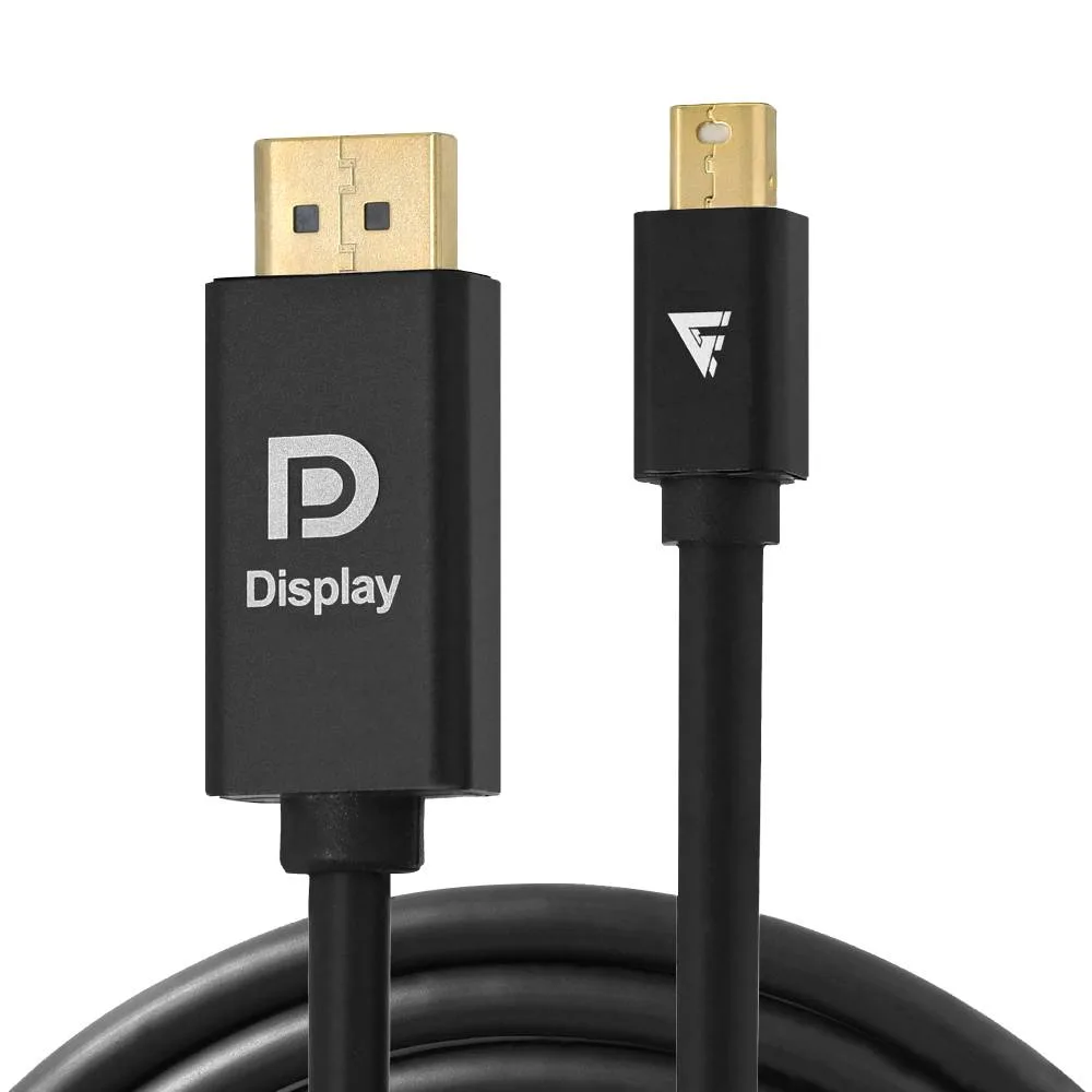 Cable Game Factor MDTD400 Mini Display Port a Display Port 4K 2 MTS Negro