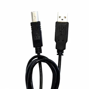 Cable VORAGO para Impresora CAB-104 USB A-B 2.0 Negro