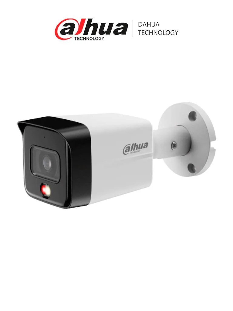 Camara DAHUA IPC-HFW1839TC-A-IL Cámara IP Bullet 4k Full Color + Iluminador Dual Inteligente/ 8 Megapíxeles Dahua Technology 3840 x 2160 Pixeles