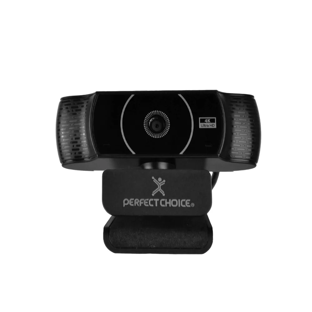 Cámara Web USB 4K 8MP con Autofocus y Rotación 360° Eyely PERFECT CHOICE Negro PC-320524
