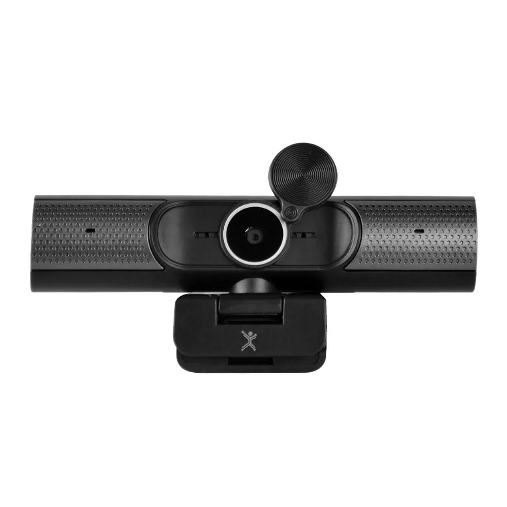 Cámara Web con bocina dual integrada para videoconferencias 2K 5MP Lenso PERFECT CHOICE Negro PC-320531