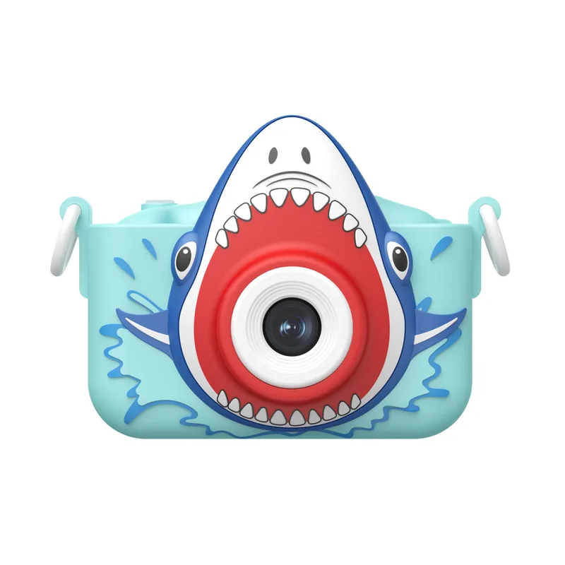 Camara Infantil Tiburon Ncd-kids 2 NECNON Azul NBCKN403TB