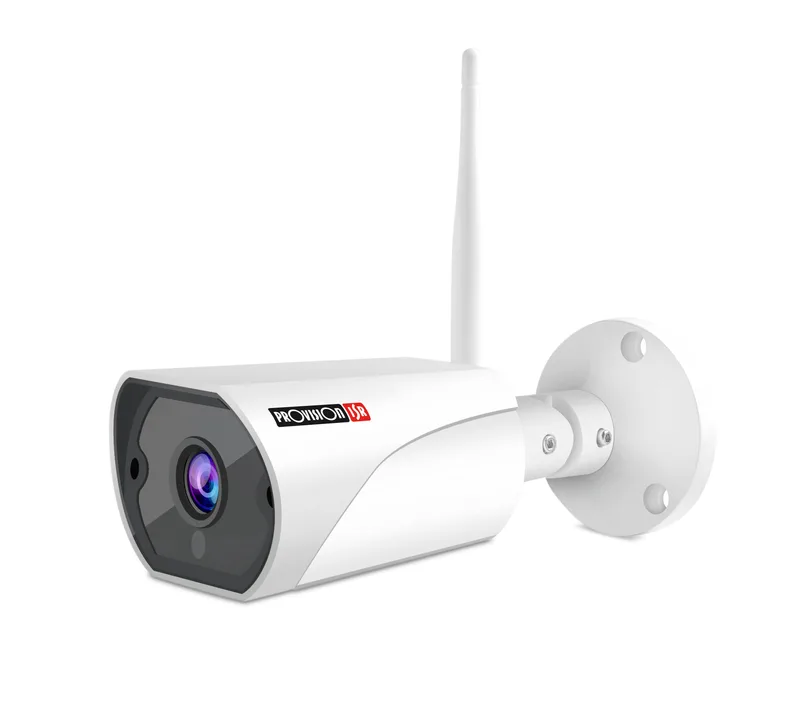 Camara WiFi 2 MP Exterior - IR hasta 10 mts, 2 vias de audio, micrófono incluido, detección de movimiento, MicroSD(128GB), Wireles (b/g/n), IP66