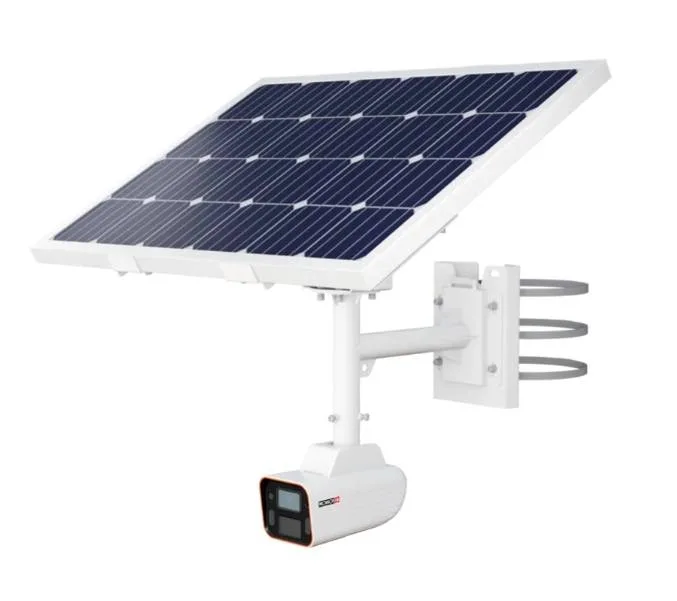 Cámara solar IP 4 MP - Lente 3.6 mm (92°), IR hasta 20 mts, IA reconocimiento de objetos, WDR, Onvif, Altavoz, microfono, IP67 PROVISION-ISR